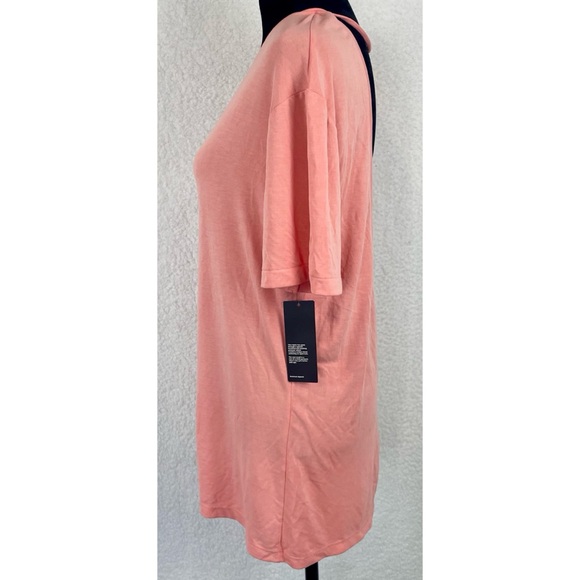 (NWT) AMERICAN APPAREL • Desert Flower Brushed Jersey Open-Back Short Sleeve Tee - Picture 6 of 16